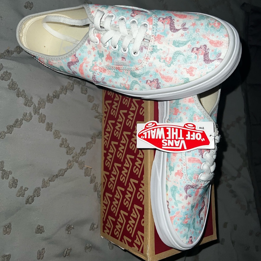 Vans Authentic Mermaid Glitter Classic Sneaker
